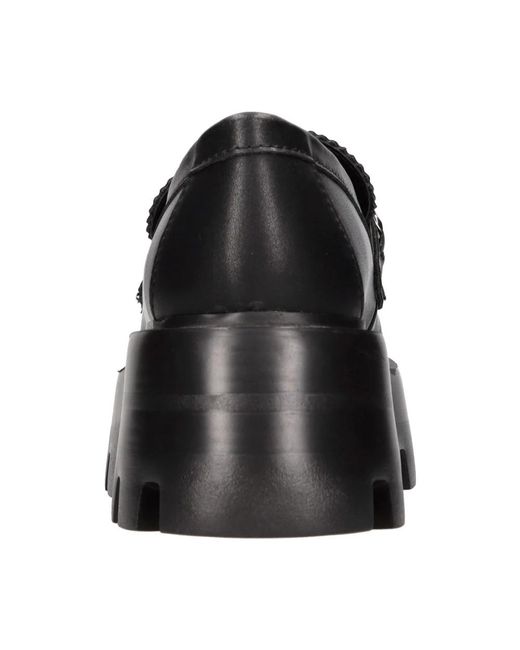 Steve Madden Black Loafers
