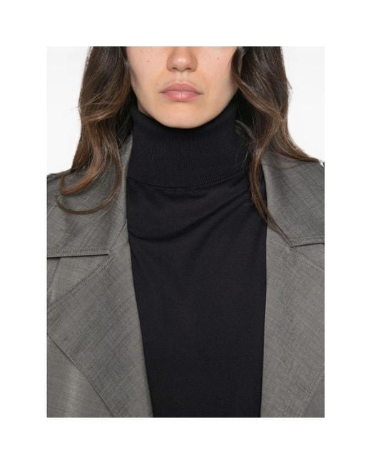 Marella Blue Turtlenecks