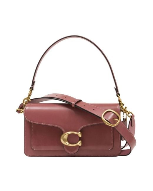 COACH Purple Shoulder Bags