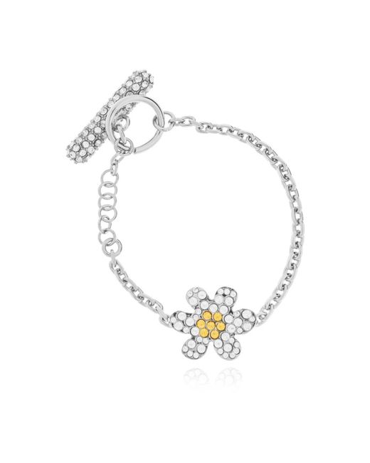 Marni Armband Met Sprankelende Kristallen in het Metallic