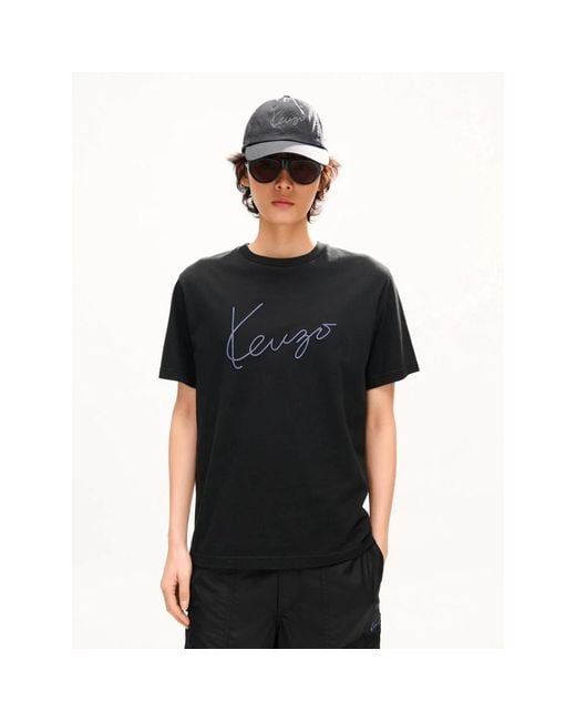 KENZO Black T-Shirts for men