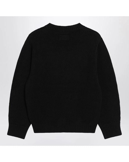 Totême  Black Round-Neck Knitwear