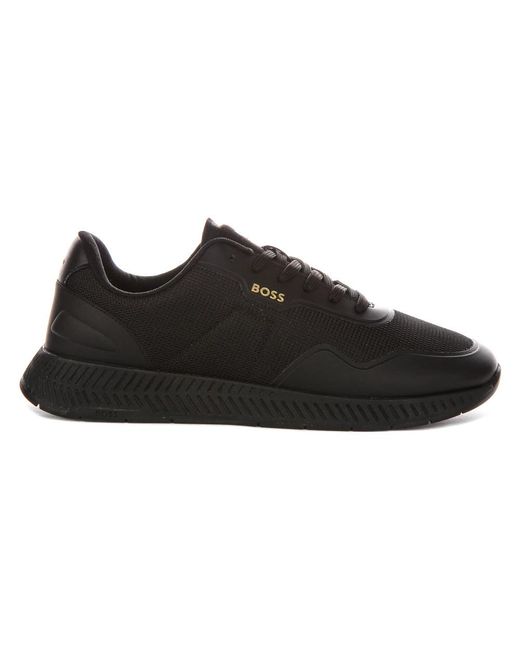 HUGO Black Sneakers for men