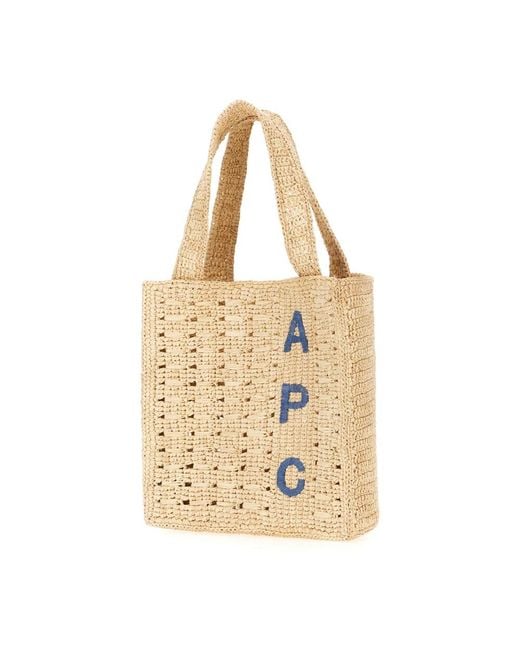 A.P.C. Metallic Shopping Bags