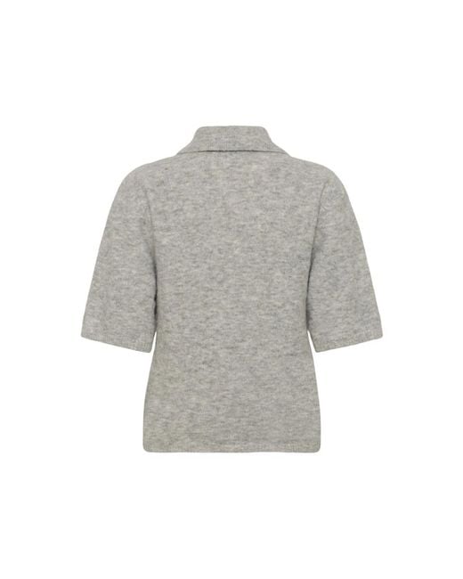Gestuz Gray Polo Shirts