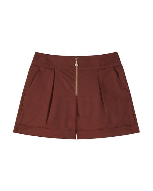 Patrizia Pepe Red Short Shorts