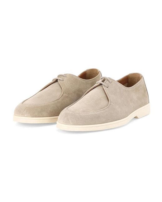 Doucal's Natural Laced Shoes for men