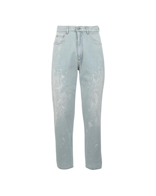 MM6 by Maison Margiela Blue Straight Fit Jeans for men