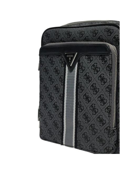 Guess Black Messenger Bags for men