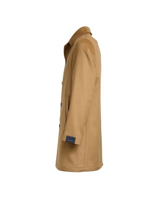 Sartoria Latorre Natural Single-Breasted Coats for men