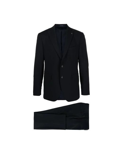 Tagliatore Kostuums ,Blauw ,Wol Napoli Pak in het Black voor heren