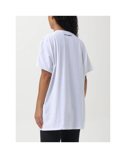 Karl Lagerfeld T-Shirts in het White