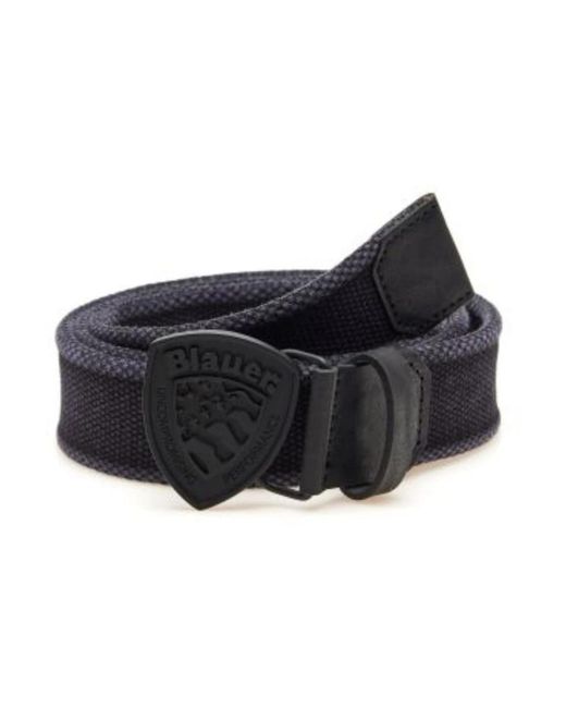 Belts di Blauer in Black da Uomo