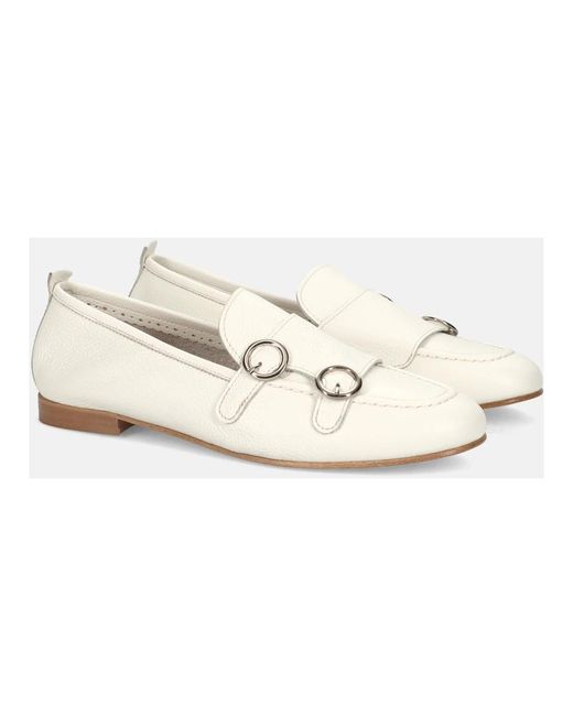 Sangiorgio White Loafers