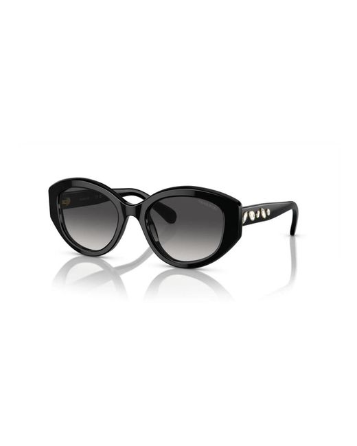 Accessories > sunglasses Swarovski en coloris Black