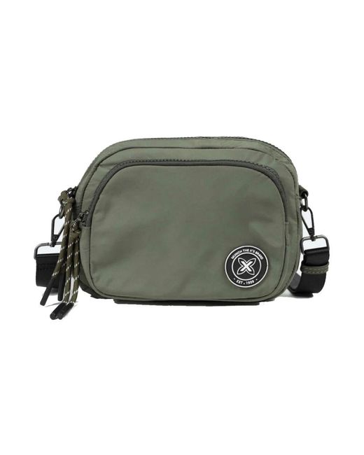 Munich Green Flache crossbody-kameratasche