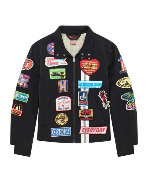 Deus Ex Machina Blue Bomber Jackets for men