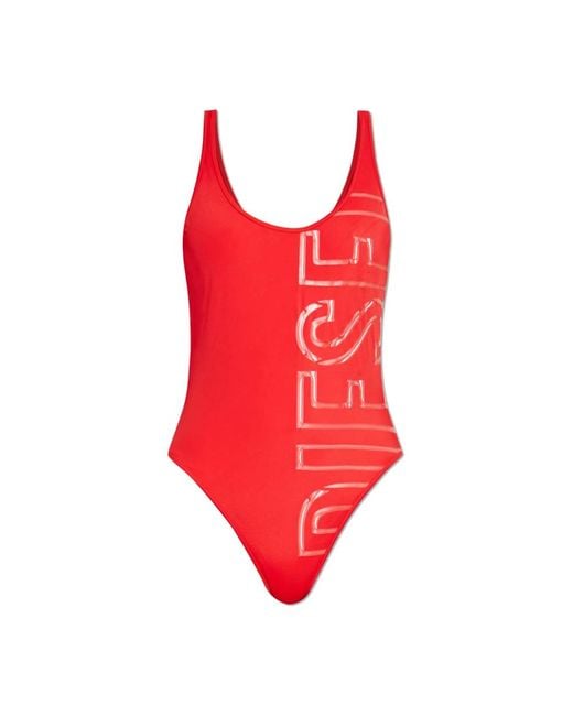 DIESEL Red Pamela D-Core Einteiliger Badeanzug