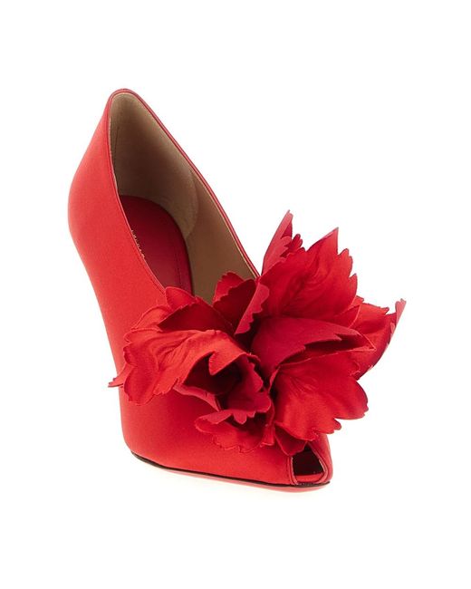 Ferragamo Red Pumps