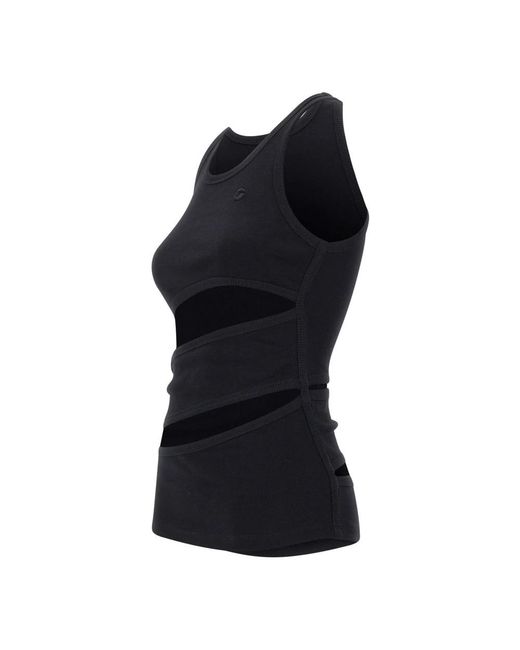 Coperni Black Sleeveless Tops