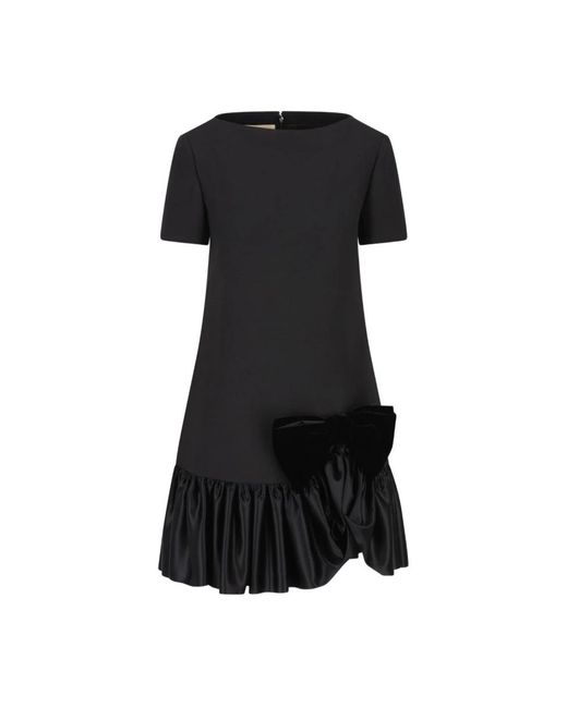 Valentino Garavani Black Short Dresses