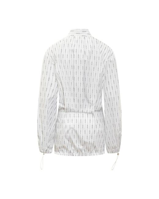 The Attico White Shirt Dresses