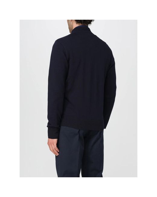 Paul & Shark Baumwoll-Zip-Sweaters in Blue für Herren