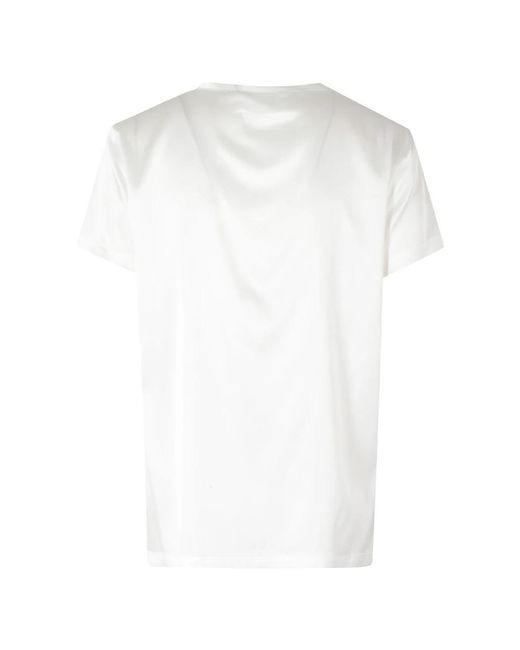 SOLOTRE Tops ,Wit ,Tshirt in het White