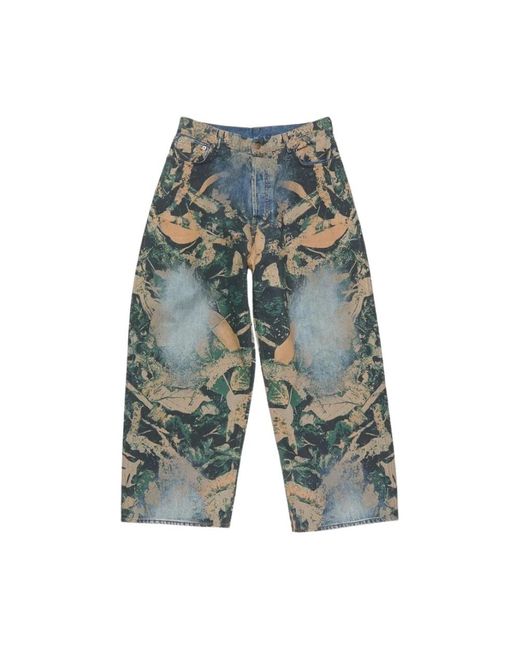 Acne Jeans ,Veelkleurig ,Denim Denim Mossy Oak Jeans in het Blue