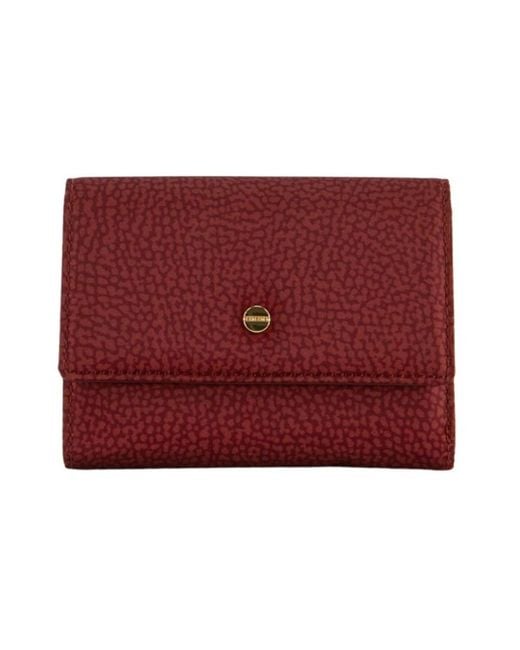 Wallets & Cardholders Borbonese de color Red