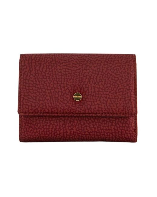 Wallets & Cardholders di Borbonese in Red