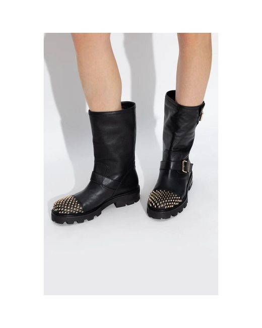 Ankle Boots di Jimmy Choo in Black