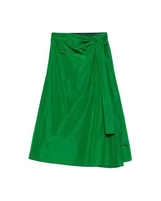 Midi Skirts Aspesi de color Green