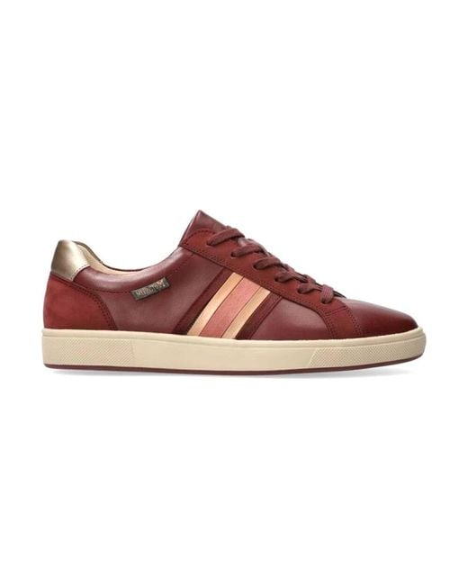 Mephisto Red Sneakers
