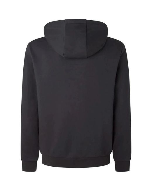 Hackett Gewatteerd Gebreid Jack in het Black voor heren
