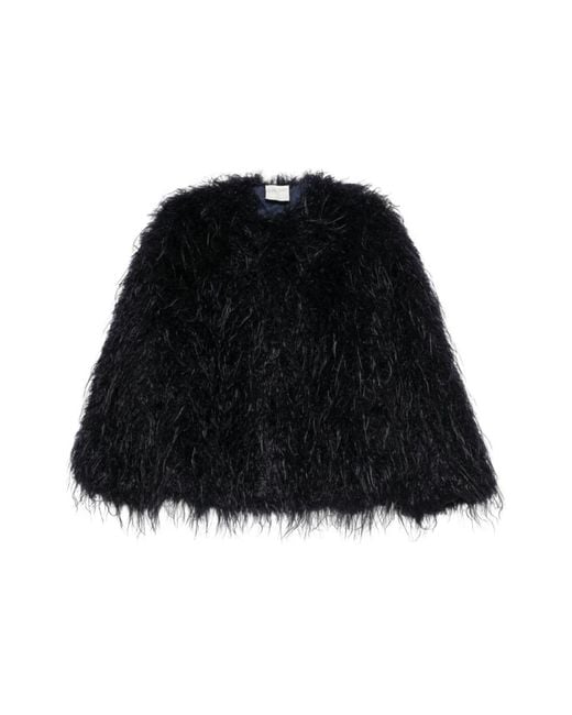Forte_forte Black Faux Fur & Shearling Jackets