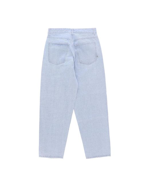 Huf Blue Loose Fit Jeans for men