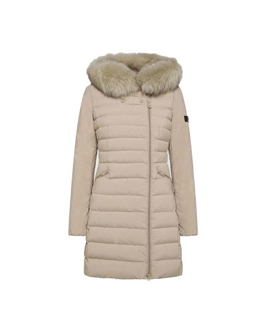 Peuterey Winter Jackets in het Natural