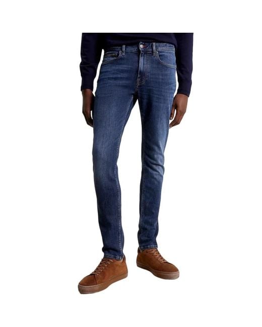 Tommy Hilfiger Blue Skinny Jeans for men