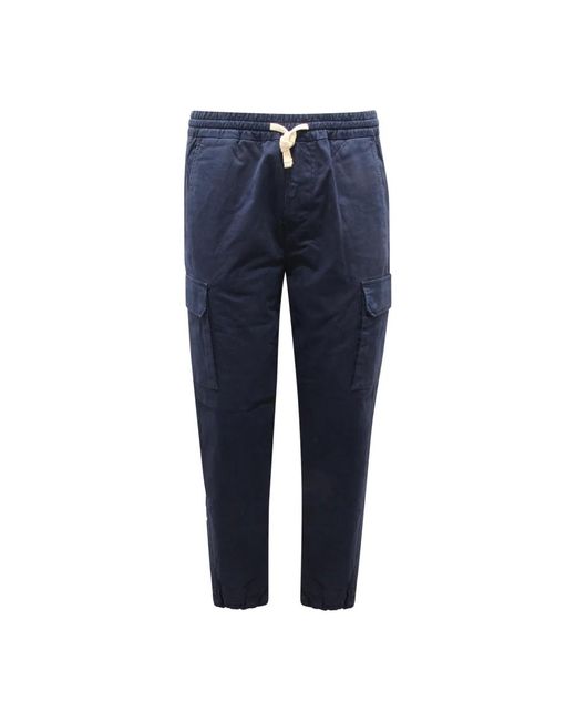 Fay Blue Slim-Fit Trousers for men