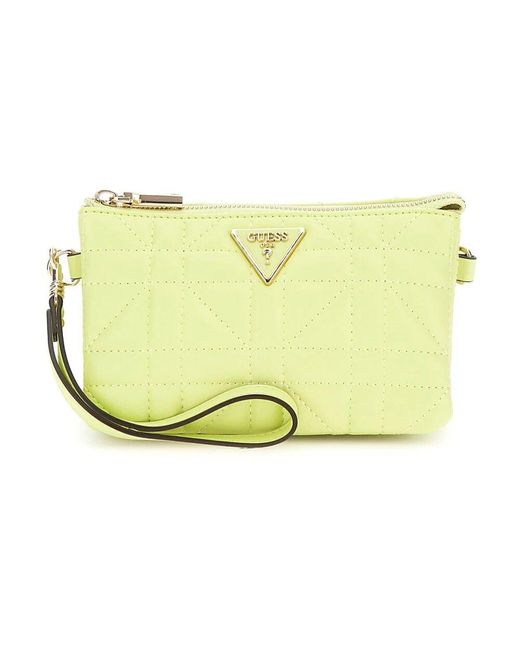 Guess Yellow Clutches