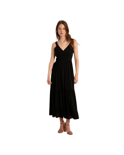 Molly Bracken Midi Jurk in het Black