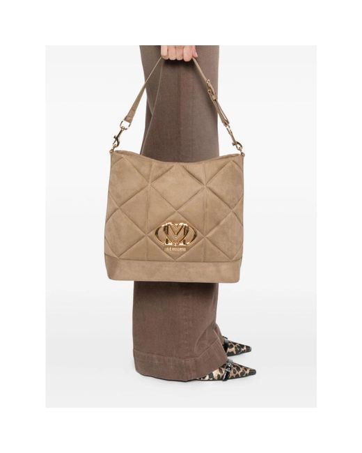 Love Moschino Natural Handbags