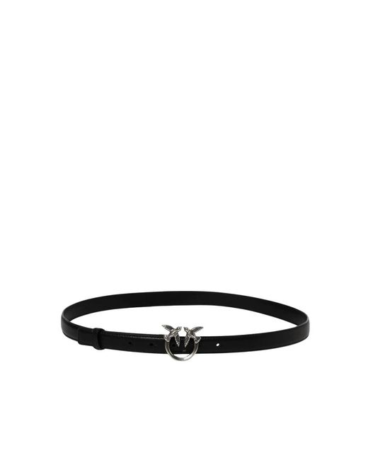 Pinko Black Ledergürtel