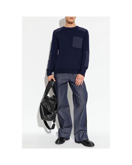 A.P.C. Mallarme Sweater in het Blue voor heren