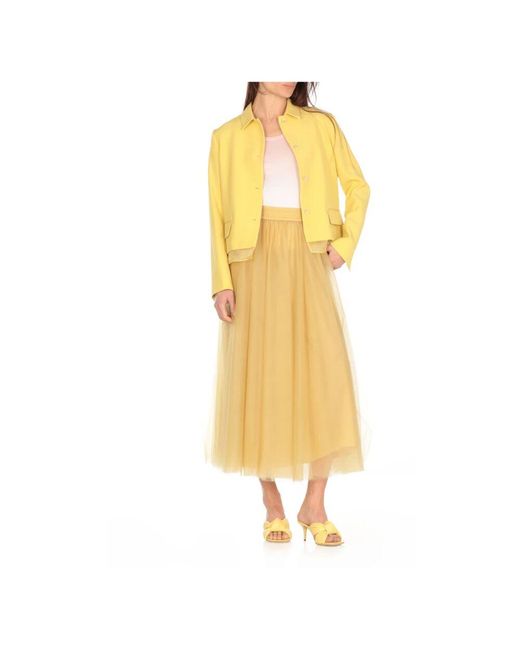 Light Jackets Fabiana Filippi en coloris Yellow