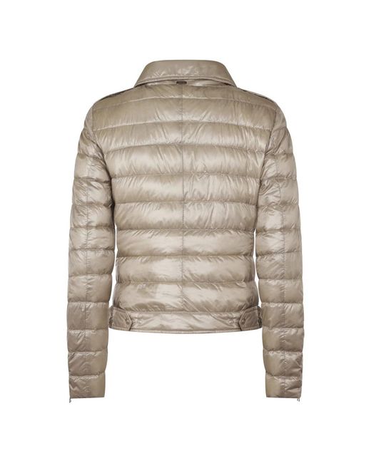 Herno Gray Winter Jackets