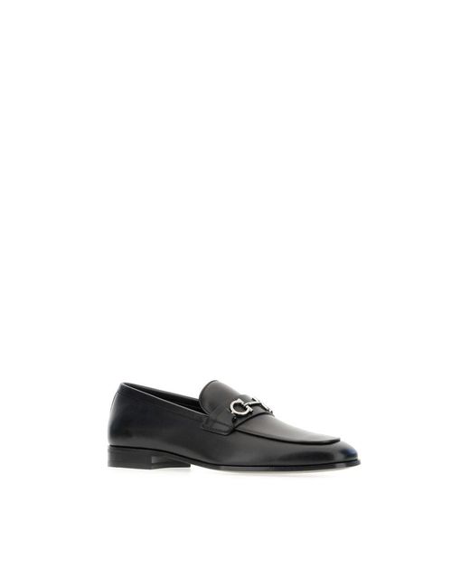 Ferragamo Black Loafers for men