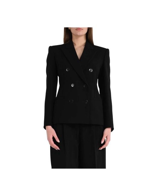 Blazers Max Mara de color Black