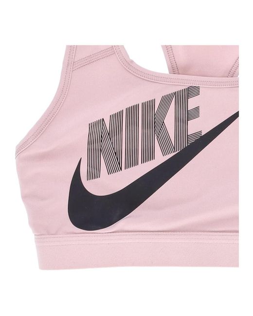 Nike Pink Rosa tanz-bh - dri-fit non-padded
